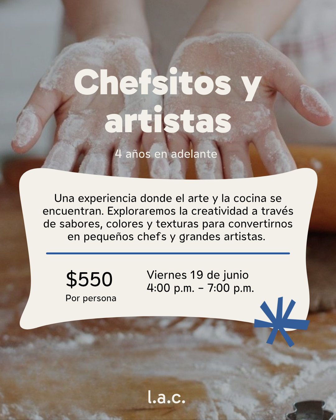 Viernes 19 de junio | Chefsitos y Artistas