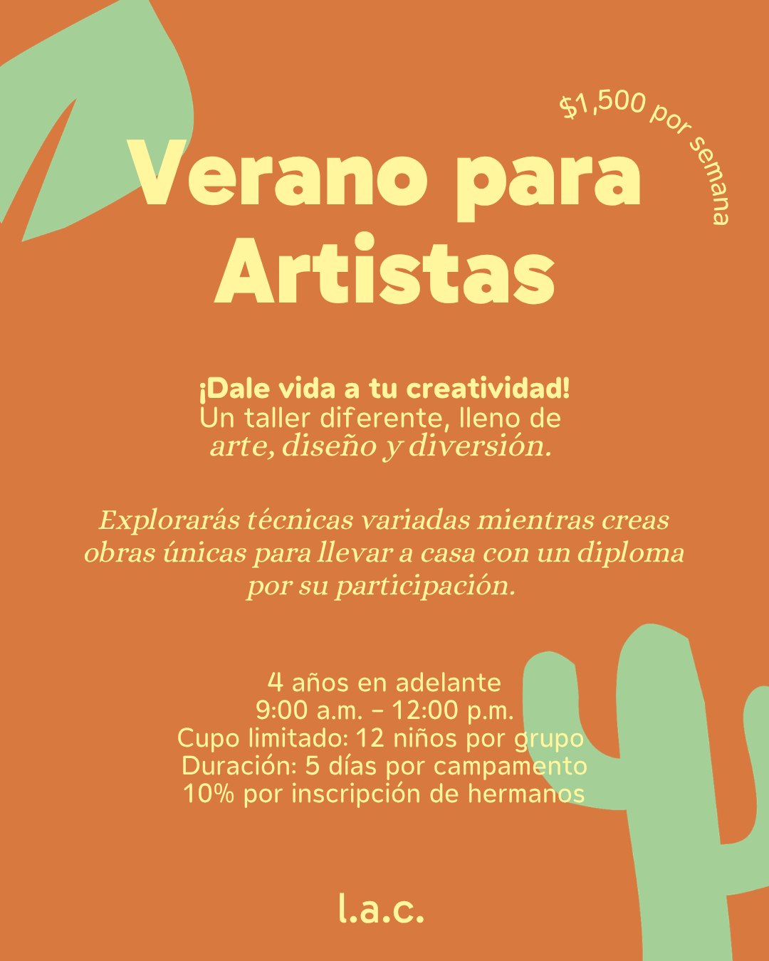 Verano para artistas