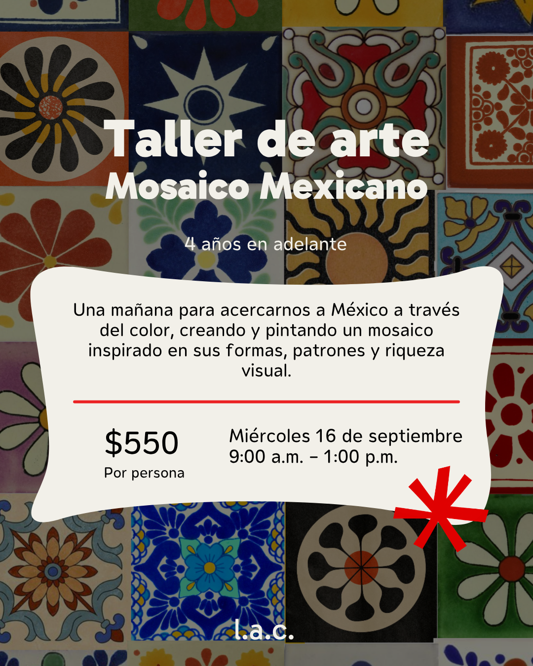 Miércoles 16 de septiembre|Mosaicos mexicanos
